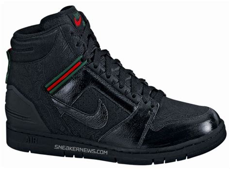 air force 2 high Gucci shoes